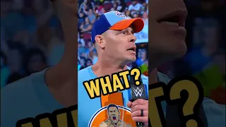 John Cena loses to the WHAT chants 😂