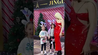 Ava Max meeting fans at Jingle Ball pre- show