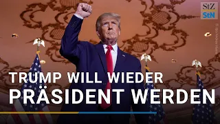 Donald Trump will erneut antreten | US-Präsidentenwahl 2024