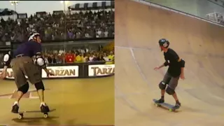 Tony Hawk Lands 900 At 48 - SIDE BY SIDE - 1999 & 2016 - HD