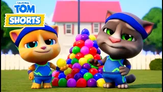 Talking Tom - Water Balloon Battle 💦 🔵 Cartoon for kids Kedoo Toons TV