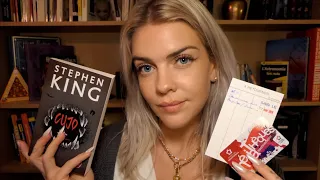 ASMR | Roleplay bibliothèque 📚 tapping, pages, tampon…