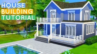 EASY STEP BY STEP HOUSE TUTORIAL | Sims 4 How To Build A House