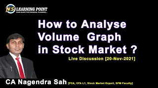 How to analyse Volume in Stock Market !! Live Discussion !! CA Nagendra Sah