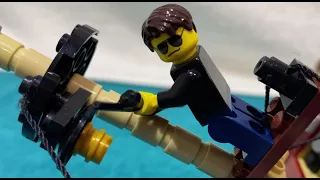 Lego JAWS | Quint and Shark’s Death (NEW)