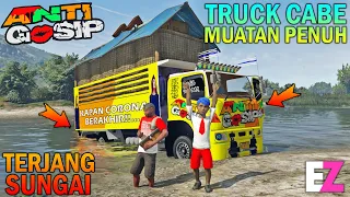 BOCAH SD OFFROAD TRUCK CABE LEWAT SUNGAI MUATAN PENUH!! - GTA 5 SULTAN BOCIL