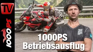 BMW S 1000 XR vs BMW R 1200 GS vs. KTM Super Duke GT vs. Ducati Multistrada - Vergleichs Test Alpen