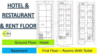 HOTEL DESIGN II Basement I ground I first floor Design II Restaurant II Rent Floor