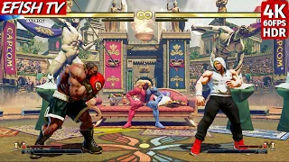 Balrog vs Ed (Hardest AI) - Street Fighter V | 4K 60FPS HDR