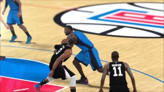 Lance Stephenson Driving it in on Chris Paul