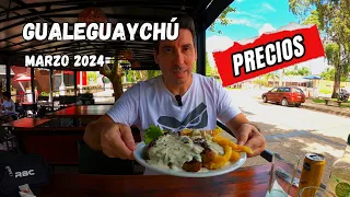 #PRECIOS - Cuánto Cuesta un FINDE en #GUALEGUAYCHÚ - Entre Ríos. MARZO 2024 #SEMANASANTA