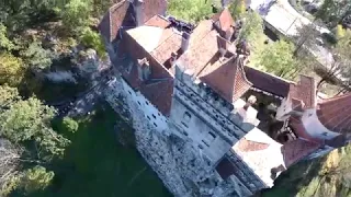 Dracula's Castle (Bran Castle) Drone plus Inside Views