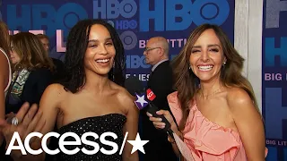 Zoë Kravitz Gushes About Her 'Big Little Lies' Co-Star Meryl Streep: 'She's A Fun Hang!' | Access