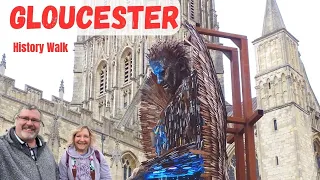 History of gloucester UK. A circular walk of discovery.