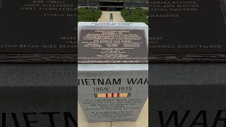 Vietnam War memorial Mississippi - Road trip #veteransmemorial #vanlife #roadtripsongs