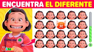 Encuentra el EMOJI DIFERENTE de TURNING RED 🔴🌈👩‍🦰 | PlayTrivia