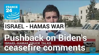 'People in Israel are cautiously optimistic' about possible truce, says FRANCE 24's Andrew Hilliar