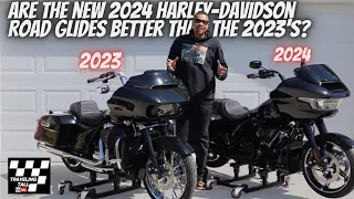 2024 Harley-Davidson Road Glide vs the 2023 Harley-Davidson Road Glide. Which one is better?