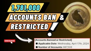 1,781,000 RESTRICTED AND BANNED ACCOUNTS IN NIGHTCROWS | NIGHTCROWS TIPS | NIGHTCROWS TECHNIQUE