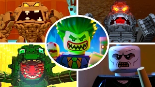 The LEGO Batman Movie - All Boss Fights (LEGO Dimensions)