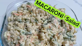 Macaroni salad best Ever easy and delicious Healthy How to Make Deli style macaroni salad