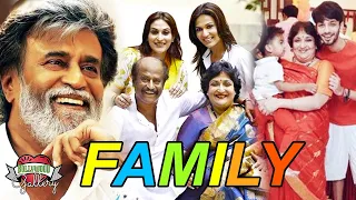 Rajinikanth Family With Parents, Wife, Daughters, Brother and Grandchildren