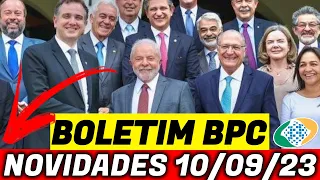 ✔️ SURPRESAS! BOLETIM BPC LOAS SAIU AGORA 10/09