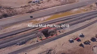 Niland Geyser  The world only moving mud pot.