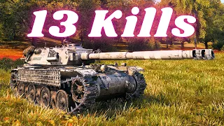 Bat.-Châtillon Bourrasque  13 Kills 7.4K Damage World of Tanks Replays