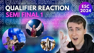 QUALIFIERS REACTION LIVE: SEMI FINAL 1 | EUROVISION 2024