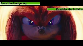 Sonic the Hedgehog 2 (2022) Big Game Spot Trailer with Healthbars