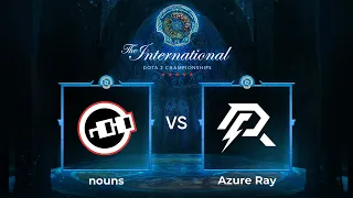 nouns проти Azure Ray | Гра 1 | The International 2023 - Плей-офф