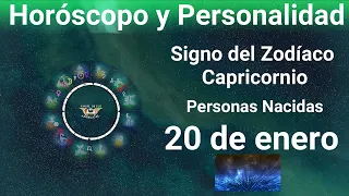 20 de enero 🔴 Signo del Zodíaco - Horóscopo y Personalidad