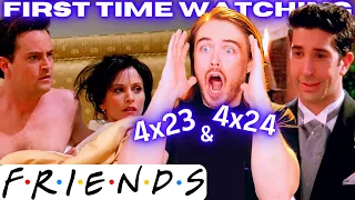 **UNBELIEVABLE ENDING!!** Friends Season 4 Episode 23 & 24 Reaction: FIRST TIME WATCHING