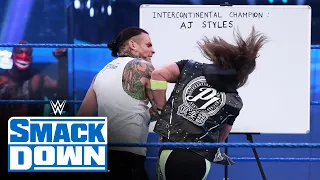 Jeff Hardy presents case to AJ Styles for title opportunity: SmackDown, August 14, 2020