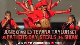 TEYANA TAYLOR Daughter JUNIE Has SO MUCH CONFIDENCE On Stage its SHOCKING @ Something in the Water