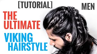 TRY THIS LONG BRAIDED VIKING HAIRSTYLE FOR MEN | TUTORIAL | INDIA