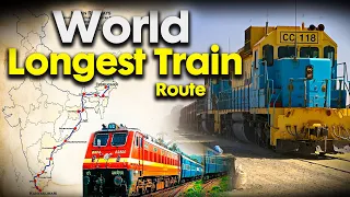 Longest Train Route in the World | 6 Days LONGEST TRAIN