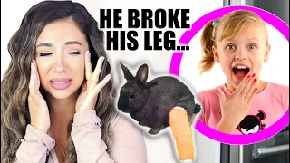 PET YOUTUBER REACTS TO PAYTON DELU'S RABBIT CARE 😩