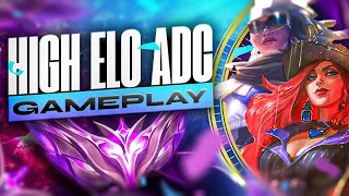 High Elo ADC Gameplay - ADC Master Grind | League of Legends