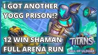 Is This Really A Deck With All The Perfect Tools!? | 12 Win Shaman Full Arena Run | Fall of Ulduar