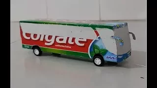 How to make bus of paper Easy- colgate