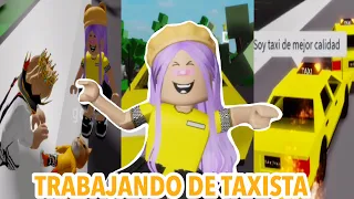 😂24HRS SIENDO TAXISTA EN BROOKHAVEN 🤣/ROBLOX