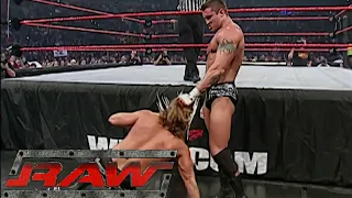 Randy Orton vs Shawn Michaels RAW Nov 10,2003