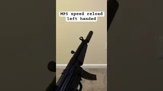 MP5 speed reload left handed #airsoft #guns #reload #airsoftvideo #firearms #gun #reloading #tarkov