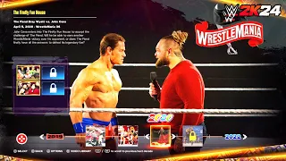 WWE 2K24 Showcase: "The Fiend" Bray Wyatt vs. John Cena | WrestleMania 36