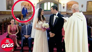 Ex Boyfriend Crashes The Wedding | Just For Laughs Gags