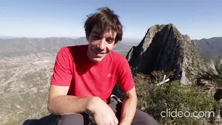 Alex Honnold prepares for the Sendero Luminoso solo climb