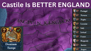 Angevin Empire as Castile is INSANE - EU4 1.36