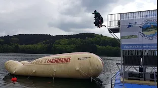 Blob jump of a Jetfloat supported platform